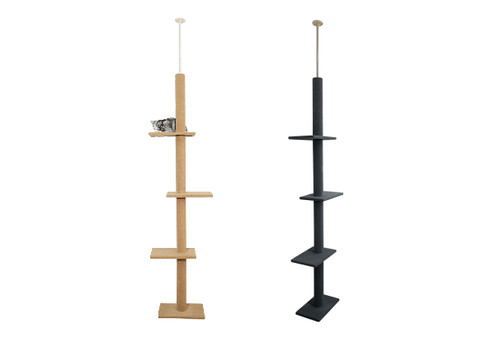 Pawz Cat Tree Tower Scratching Post - Two Colours Available