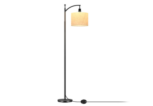 Adjustable Linen Minimalist Floor Lamp