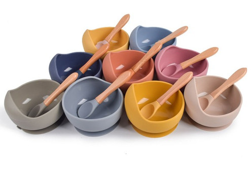 Silicone Food-Grade Child Cutlery - Nine Styles Available