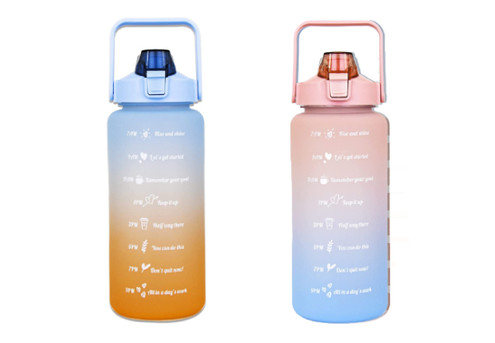 2000ml Time Water Bottle - Two Options Available