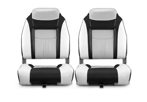 Two-Piece OGL Water-resistant Swivel Folding Boat Seats - Two Colours Available