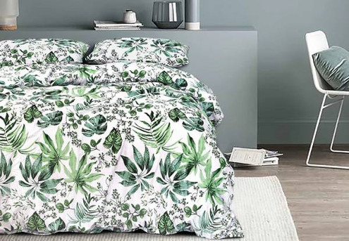 Amsons Botanical Bliss Pure Cotton Groove Bedding Range - Available in Three Options & Six Sizes