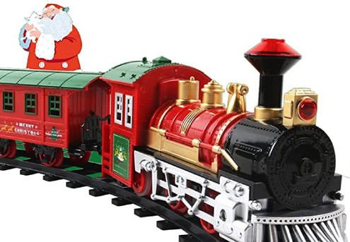 Christmas Train Set with Lights & Sounds