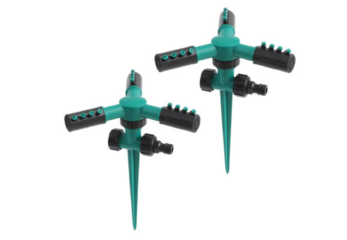 Two-Pack Automatic Garden Lawn Watering Sprinkler