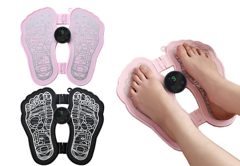 Electric Foldable Foot Mat Massager - Two Colours Available