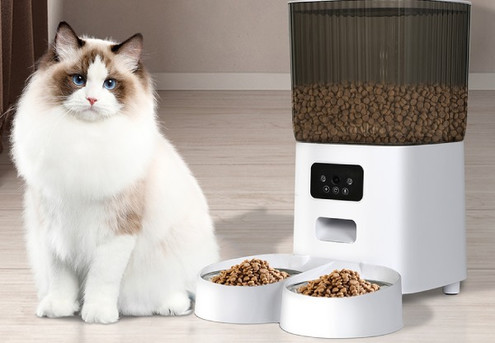 PaWz 5L Automatic Camera Pet Feeder Food Dispenser