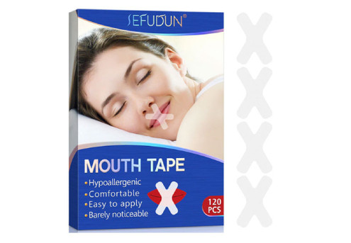 120-Piece Mouth Tape Breathing Sleep Aid - Option for Two-Box