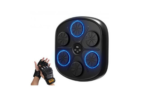 Music Boxing Pad with Punching Gloves