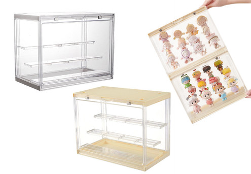 Acrylic Display Case for Mini Action Figures - Two Colours Available