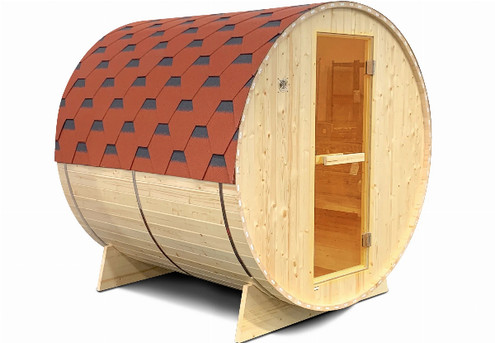 Outdoor Barrel Sauna - Two Colours Available