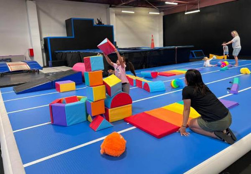 Jumping Fun at Flips & Tumbles - Option for Open Session Pass, Toddler Pass, Nine Term 4 Friday Children's Classes, Holiday Program Week Pass & Birthday Packages Available