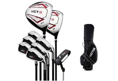 Men's Right Handed Nine-Piece PGM Golf Clubs with Bag