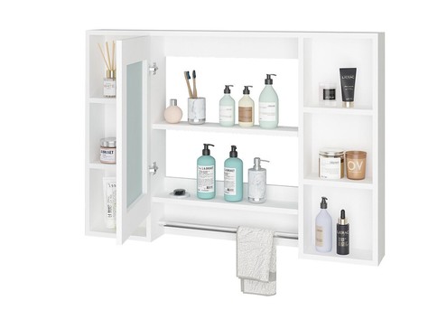 Bathroom Mirror Cupboard Organiser - Two Colours Available