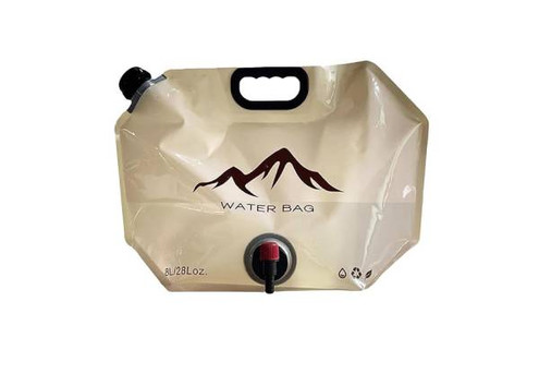 8L Folding Portable Water Storage Bag with Spigot