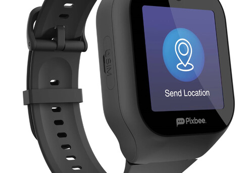 Pixbee Pro Kids 4G Video Smart Watch With GPS Tracking Black