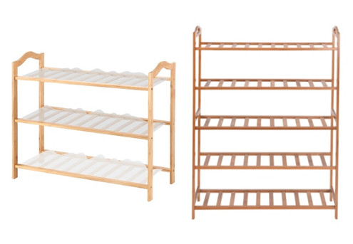 Levede Bamboo Shoe Rack Stand - Two Options Available