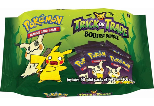 50-Pack Pokemon Trick or Trade Mini Booster Pack