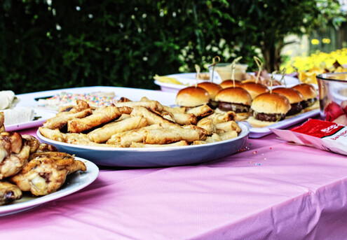 Catering Menu for Your Wellington Event - Three Menu Options Available to Serve up to 30 People