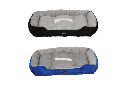 PaWz Pet Dog Cushion Bed - Available in Two Colours & Four Sizes