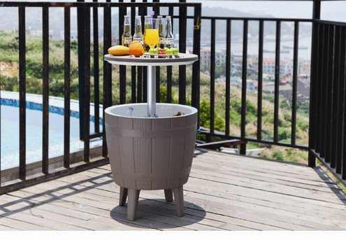 Nova Outdoor Drink Table with Storage