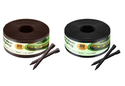 DIY Garden Bed Edging Lawn Border Kit - Available in Two Colours & Two Sizes