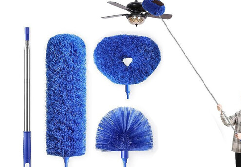 Extendable Microfibre Duster incl. Four Duster Heads