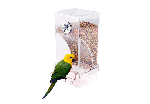 Auto Cage Bird Feeder Cup - Option for Two-Pack