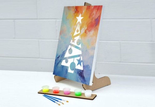 Decorated Christmas Tree - ArtBox - Three Sizes Available