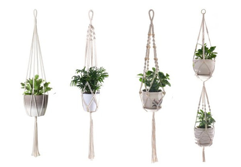 Four-Pack Plant Hanging Ropes - Three Options Available
