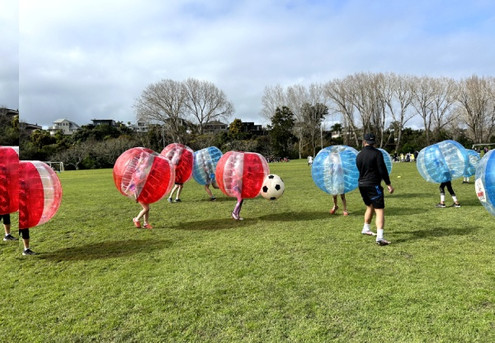 Sports Mash-Up Package incl. Bubble Soccer, Archery, or Nerf Tag - Options for Bronze Package, Silver Package, or Gold Combo Package