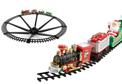 Christmas Electric Train Around Tree Toy Set