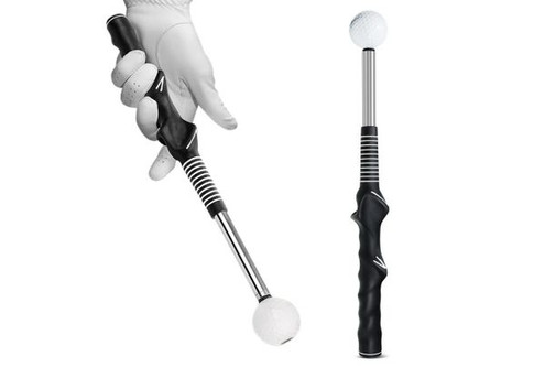 Retractable Golf Swing Training Aid - Option for Two-Pack