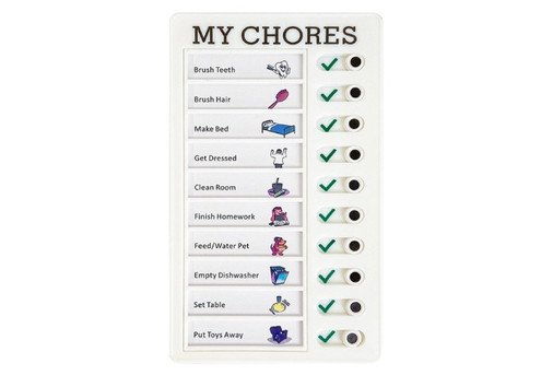 Reusable Chore Chart and Memo Board