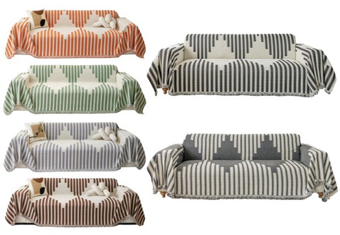 Reversible Chenille Sofa Cover - Available in Five Colours & Four Sizes