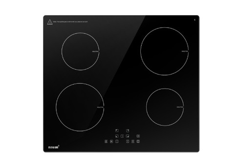Vitro Ceramic Glass Cooktop with Four Elements