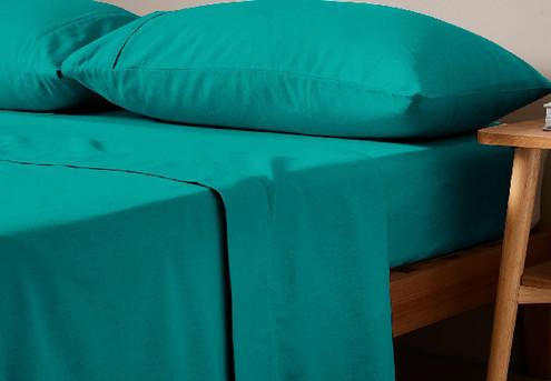 1000TC Cotton Rich Sheet Set - Available in Three Colours & Two Sizes