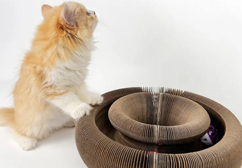 Foldable Cardboard Cat Scratching Post