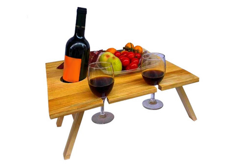 Portable Wooden Picnic Table - Two Sizes Available