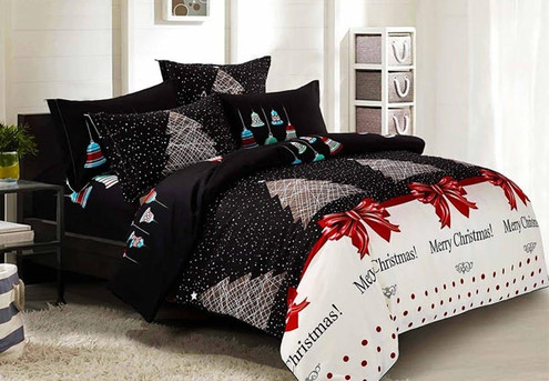 Merry Christmas Duvet Cover Set - Three Sizes Available