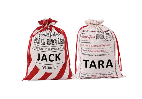 Personalised Santa Sack - Two Styles Available