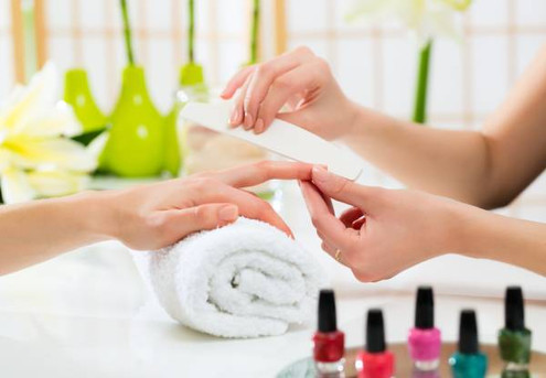 Manicure with Normal Polish - Options Manicure with Gel Polish, Manicure & Pedicure Combo