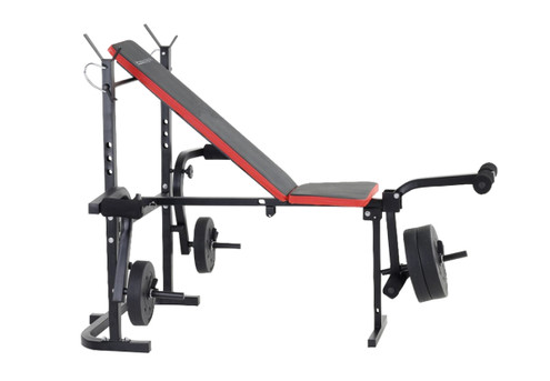 Seven-in-One Weight Bench Multi-Function Power Station