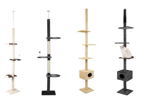 PaWz Cat Scratching Tree - Available in Two Colours & Two Sizes