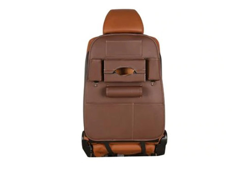 Car Seat Storage Bag PU Leather Travel Organiser - Available in Two Colours