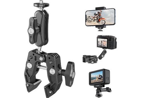 Camera & Phone Clamp Mount - Option for Two