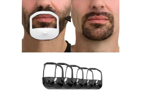 Five-Piece Beard Shaping Templates