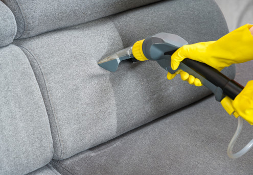 One-Seater Sofa Upholstery Cleaning Package incl. Professional Pre-Treatment & Clean with Deodoriser - Options for up to Seven-Seaters