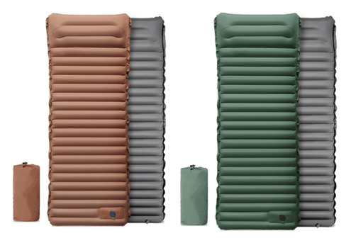 Inflatable Camping Sleeping Pad - Two Colours Available