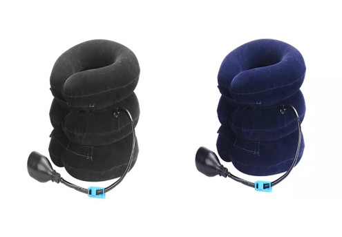 Inflatable Cervical Neck Traction Device - Two Colours Available