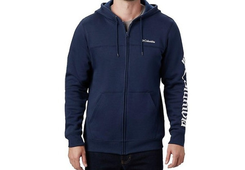 Columbia Men's Logo Fleece Zip-Up Hoodie - Three Sizes Available
